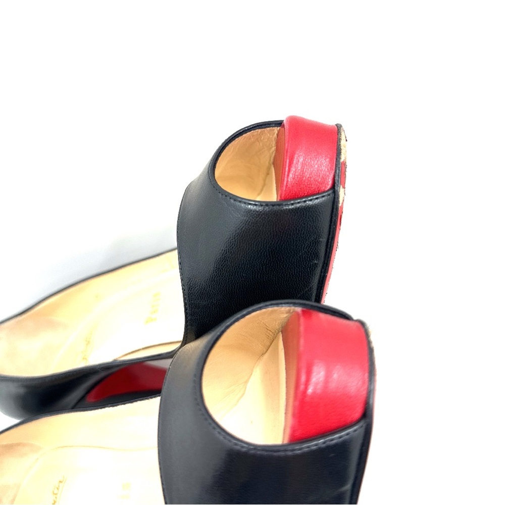 🔥🔥Like New Christian Louboutin Very Prive 120 KID Signature Heels Size 37 - Picture 11 of 16